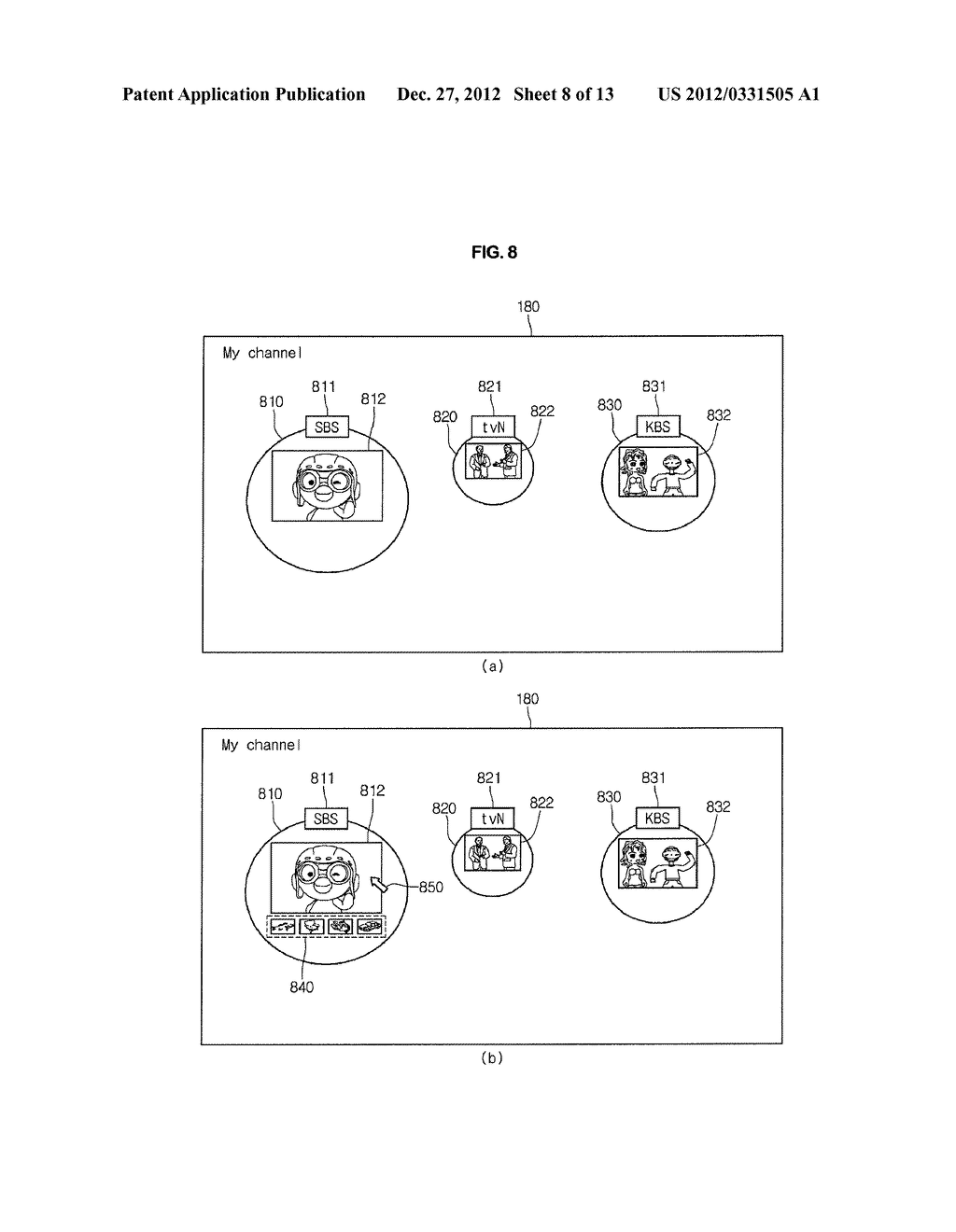 METHOD FOR DISPLAYING PROGRAM INFORMATION AND IMAGE DISPLAY APPARATUS     THEREOF - diagram, schematic, and image 09