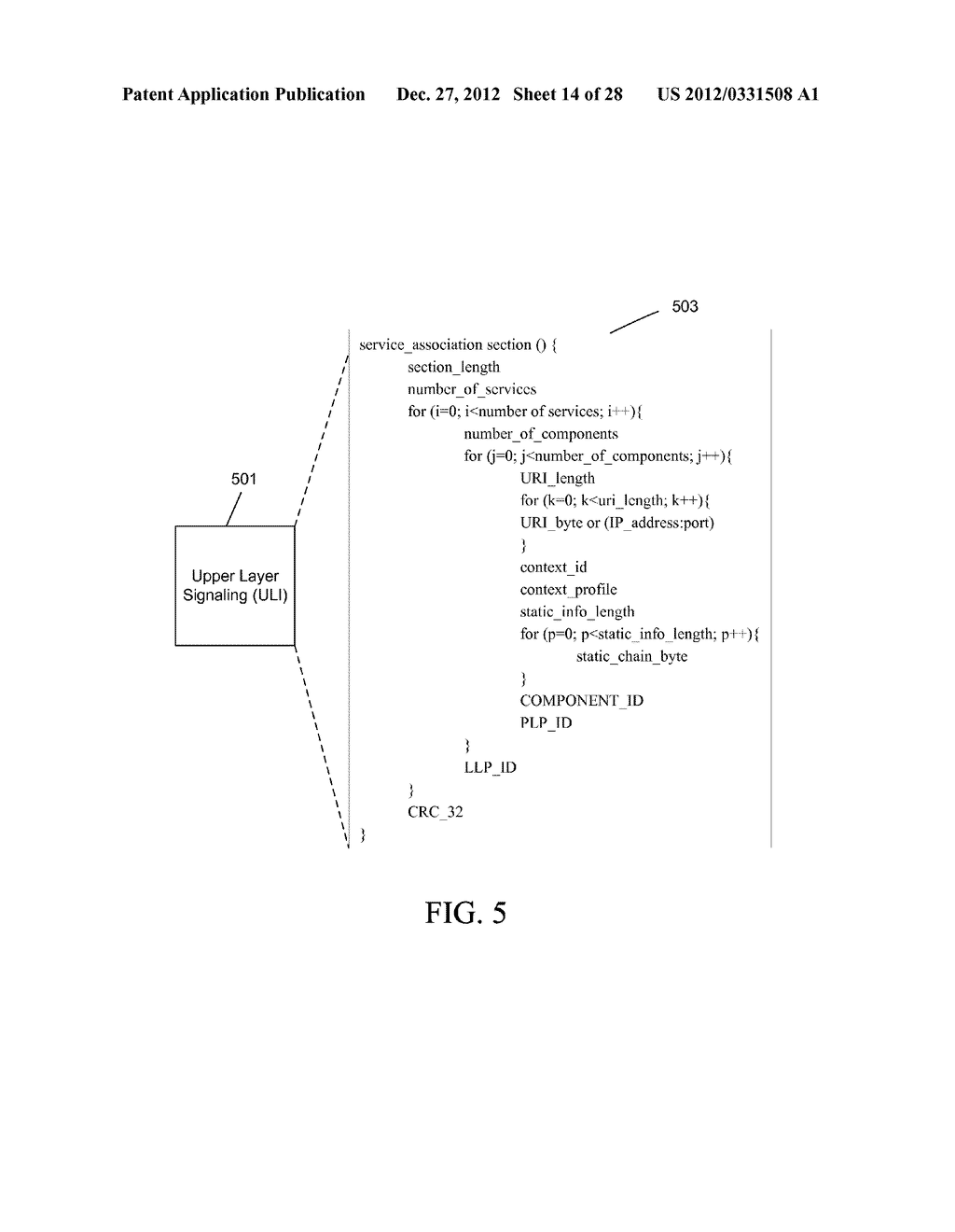 Accessing Service Guide Information In A Digital Video Broadcast System - diagram, schematic, and image 15