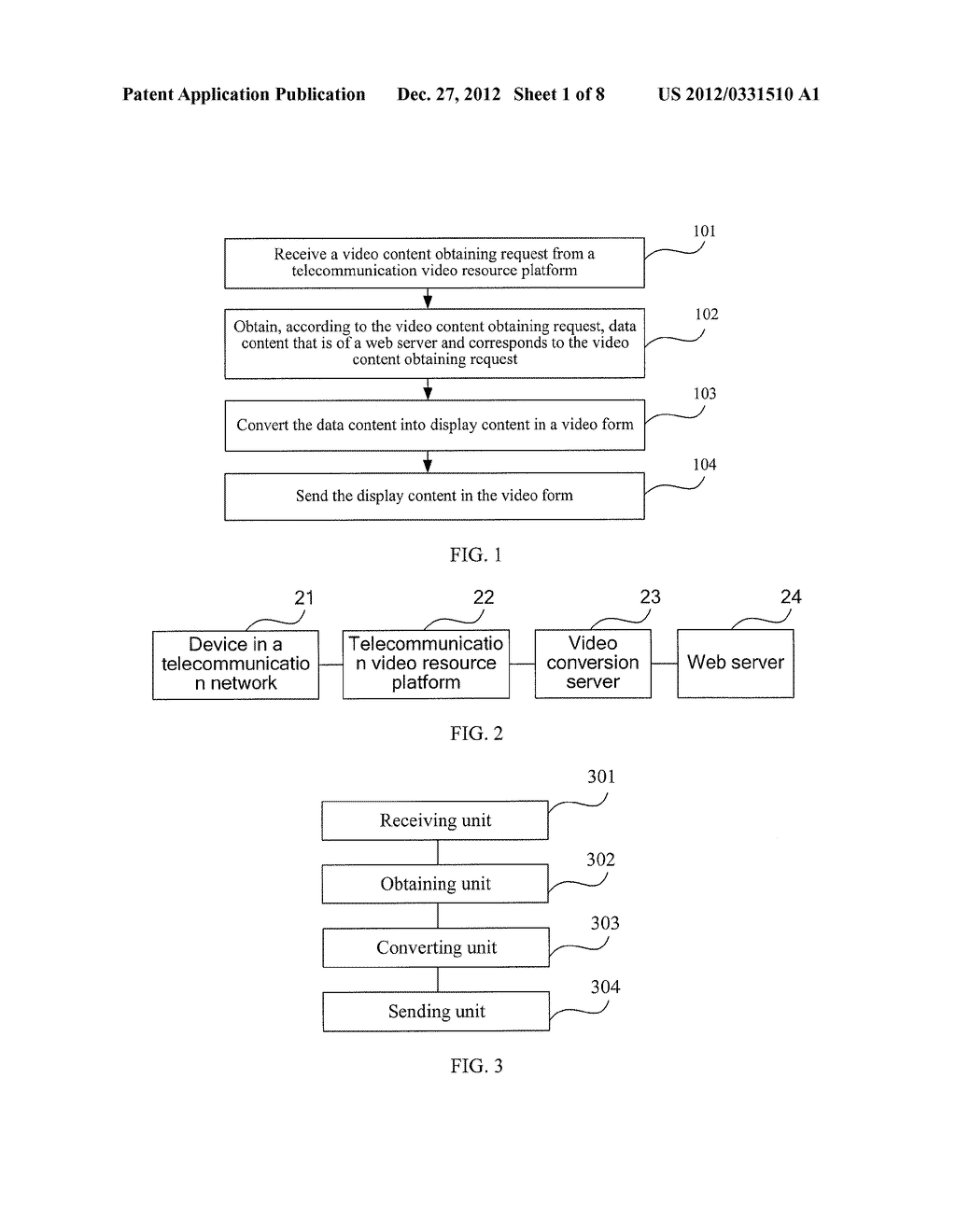 METHOD, SERVER AND SYSTEM FOR PROVIDING REAL-TIME VIDEO SERVICE IN     TELECOMMUNICATION NETWORK - diagram, schematic, and image 02