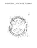 HEADPIECE ASSEMBLY HAVING REMOVABLE BALLISTIC SHELL AND BUMP SHELL WITH     SUSPENSION ASSEMBLY diagram and image