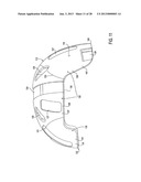 HEADPIECE ASSEMBLY HAVING REMOVABLE BALLISTIC SHELL AND BUMP SHELL WITH     SUSPENSION ASSEMBLY diagram and image