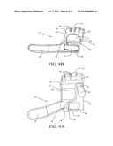 SECURING APPARATUS FOR A HAND PROTECTIVE DEVICE diagram and image