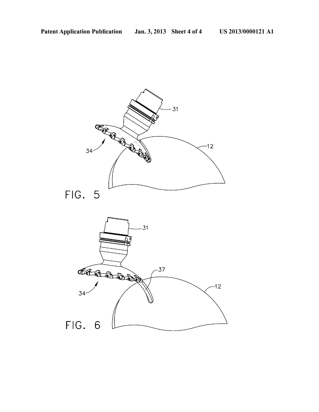 SPHERICAL CUTTER AND METHOD FOR MACHINING A CURVED SLOT - diagram, schematic, and image 05