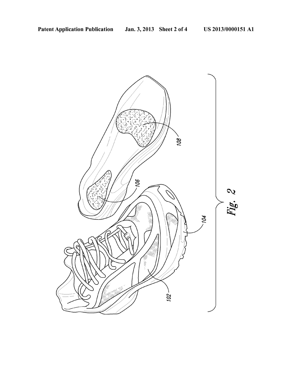 SHOE ASSEMBLY WITH NON-LINEAR VISCOUS LIQUID - diagram, schematic, and image 03