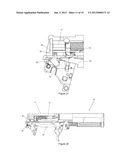 PISTOL WITH FIRING MECHANISM THAT CAN EASILY BE ADAPTED TO VARIOUS MODES     OF OPERATION diagram and image