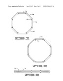 COLLAPSIBLE AND/OR ERECTABLE FLORAL CONTAINERS diagram and image