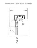 ARRANGEMENT FOR SECURING A PANEL CLOSURE diagram and image