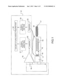 DEVICE FOR QUANTIFYING THE DEGASSING OF A PIECE OF EQUIPMENT ARRANGED IN A     VACUUM CHAMBER diagram and image