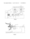 DEVICE FOR QUANTIFYING THE DEGASSING OF A PIECE OF EQUIPMENT ARRANGED IN A     VACUUM CHAMBER diagram and image