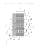 Wearable air blast protection device having at least two attenuating     regions diagram and image