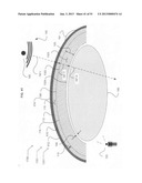 Wearable air blast protection device having at least two attenuating     regions diagram and image