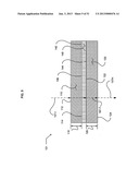 Wearable air blast protection device having at least two reflective     regions diagram and image