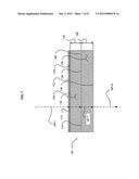 Wearable air blast protection device having at least two reflective     regions diagram and image