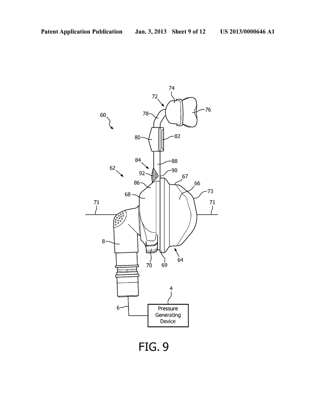 PATIENT INTERFACE DEVICE WIHT DYNAMIC MASK ADJUSTMENT - diagram, schematic, and image 10