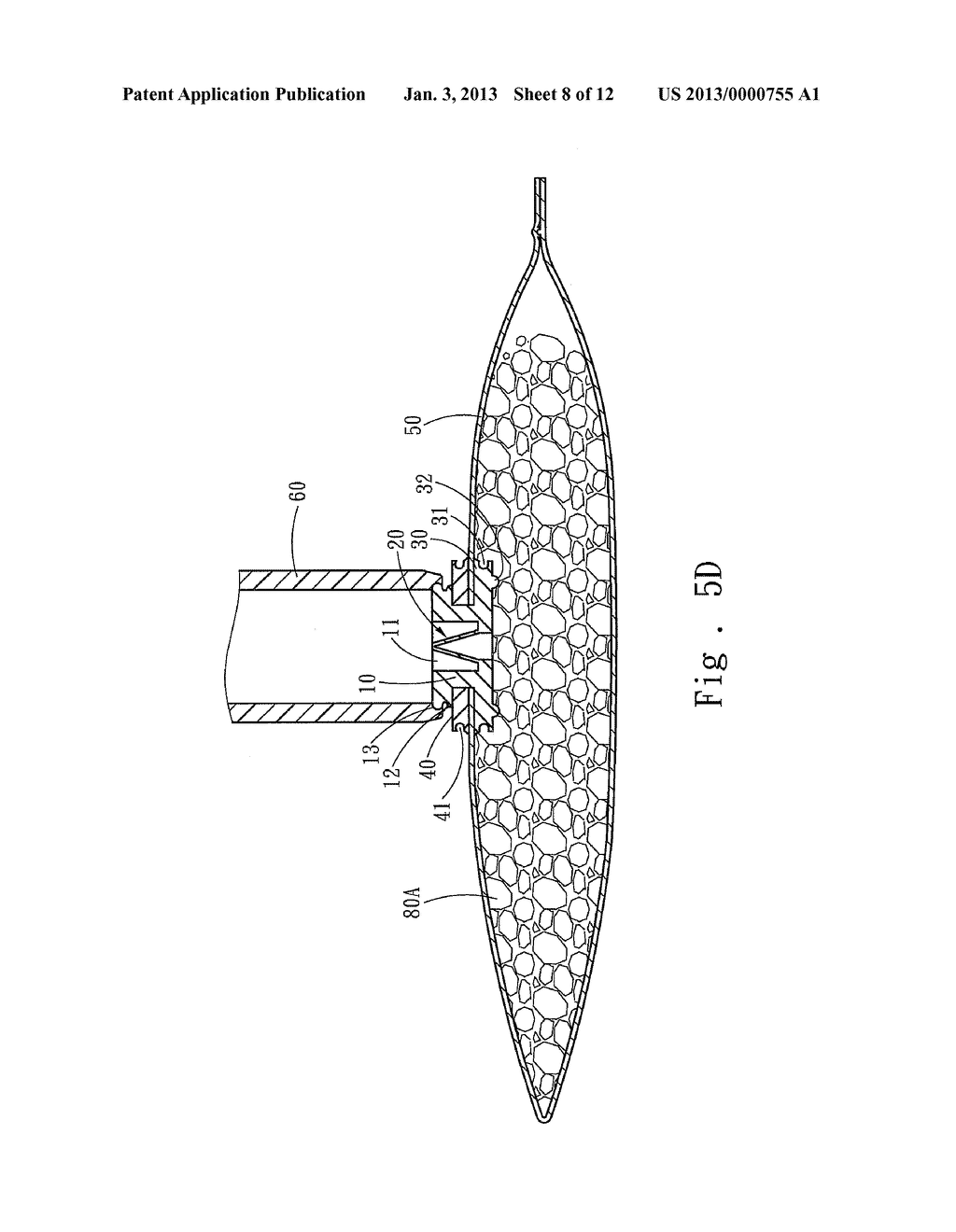 POUCH AIR VALVE AND STRUCTURE ADOPTED ON A SEALED POUCH AND METHOD OF USE - diagram, schematic, and image 09