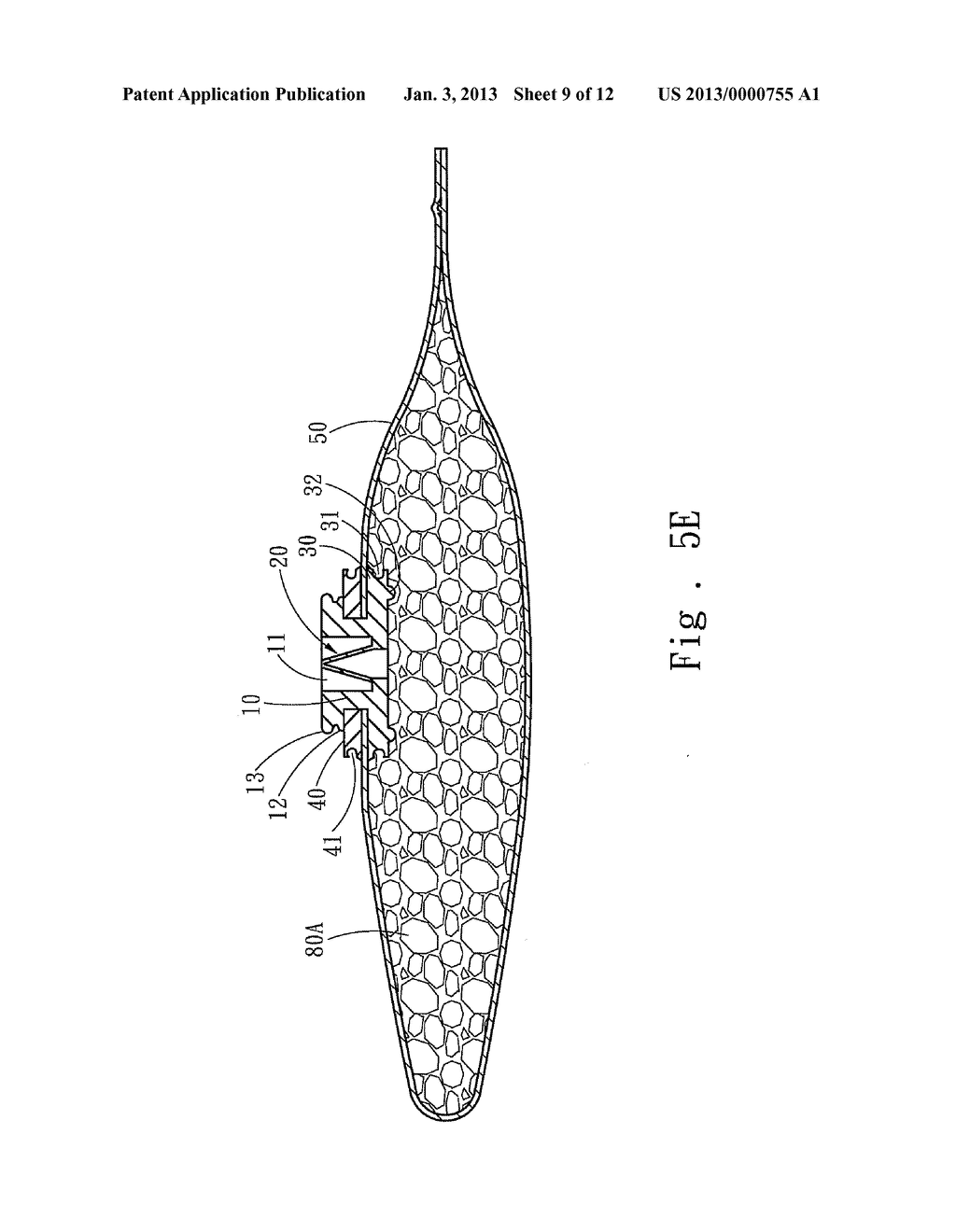 POUCH AIR VALVE AND STRUCTURE ADOPTED ON A SEALED POUCH AND METHOD OF USE - diagram, schematic, and image 10