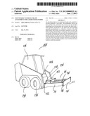Extendable Materials Blade Attachment for a Skid Steer Loader diagram and image