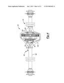 AXLE ASSEMBLY FOR A MOTORCYCLE ASSEMBLY HAVING A PAIR OF DRIVEN WHEELS diagram and image