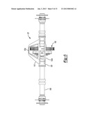 AXLE ASSEMBLY FOR A MOTORCYCLE ASSEMBLY HAVING A PAIR OF DRIVEN WHEELS diagram and image