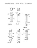 DRINKING BOTTLE WITH MULTIPLE COMPARTMENTS AND REPLACEABLE AMPOULES diagram and image