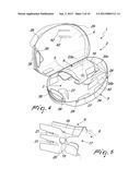 CASE FOR THE SAFE TRANSPORT OF GUNS WITH ASSOCIATED HOLSTER diagram and image