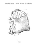 Blanket Backpack diagram and image