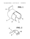 SYSTEM FOR HOLDING SHEET MATERIAL FOR PLOTTERS diagram and image