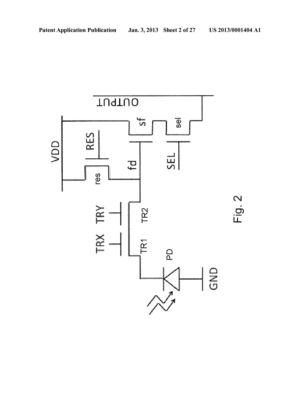 PIXEL ARRAY WITH INDIVIDUAL EXPOSURE CONTROL FOR A PIXEL OR PIXEL REGION - diagram, schematic, and image 03