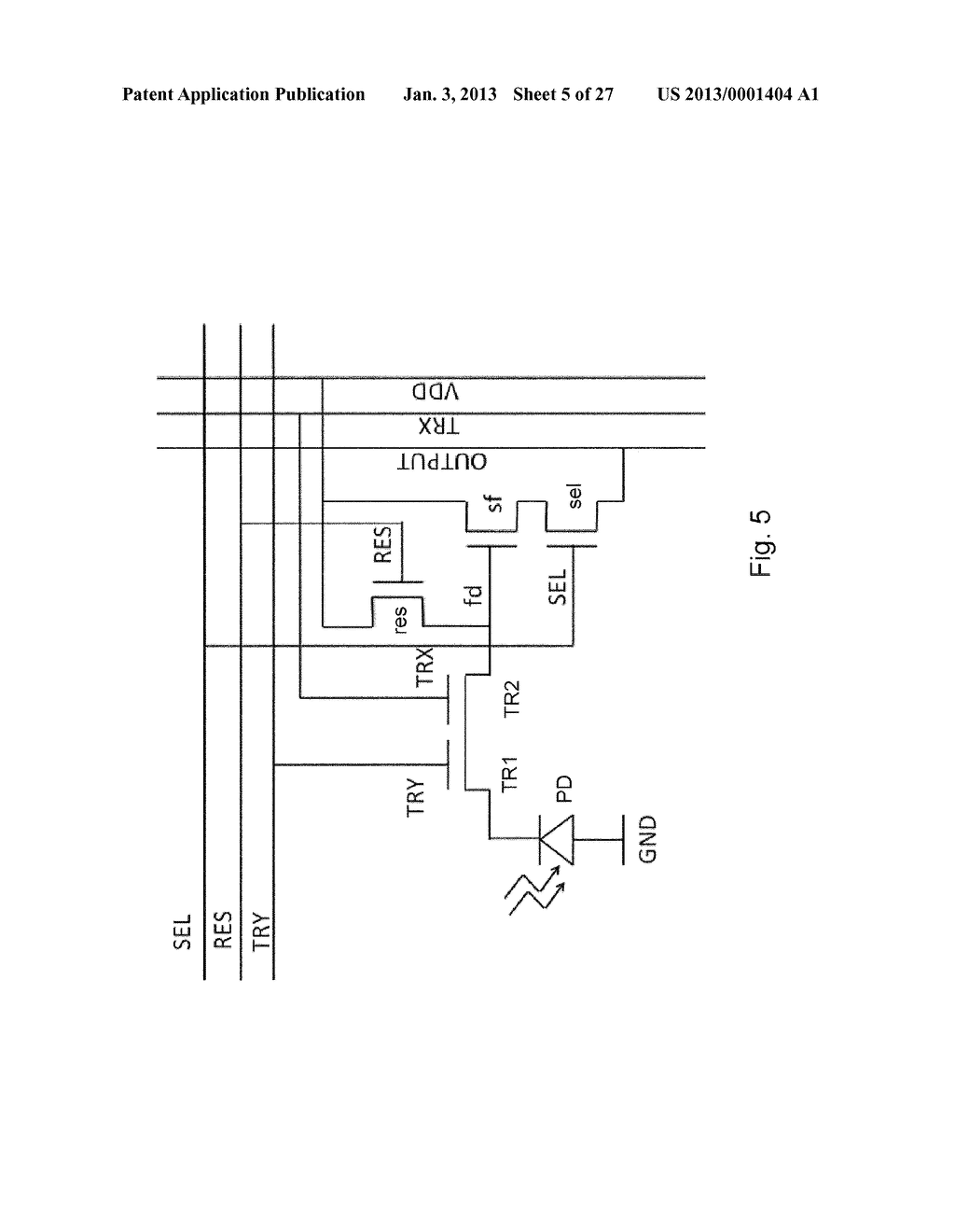 PIXEL ARRAY WITH INDIVIDUAL EXPOSURE CONTROL FOR A PIXEL OR PIXEL REGION - diagram, schematic, and image 06