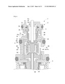 CONTROL VALVE FOR VARIABLE DISPLACEMENT COMPRESSOR diagram and image