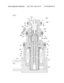 CONTROL VALVE FOR VARIABLE DISPLACEMENT COMPRESSOR diagram and image