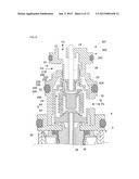 CONTROL VALVE FOR VARIABLE DISPLACEMENT COMPRESSOR diagram and image