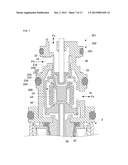 CONTROL VALVE FOR VARIABLE DISPLACEMENT COMPRESSOR diagram and image