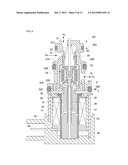 CONTROL VALVE FOR VARIABLE DISPLACEMENT COMPRESSOR diagram and image