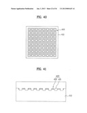 LIGHT EMITTING DEVICE HAVING LIGHT EXTRACTION STRUCTURE AND METHOD FOR     MANUFACTURING THE SAME diagram and image