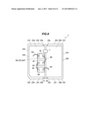 LIGHT-EMITTING ELEMENT MOUNTING SUBSTRATE, LED PACKAGE AND METHOD OF     MANUFACTURING THE LED PACKAGE diagram and image