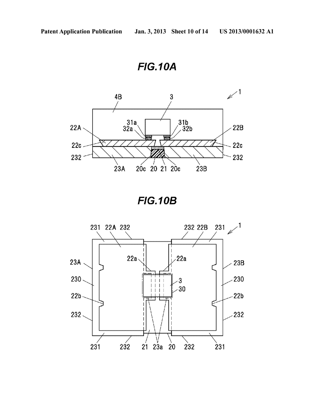 LIGHT-EMITTING ELEMENT MOUNTING SUBSTRATE, LED PACKAGE AND METHOD OF     MANUFACTURING THE LED PACKAGE - diagram, schematic, and image 11
