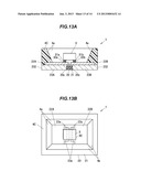 LIGHT-EMITTING ELEMENT MOUNTING SUBSTRATE, LED PACKAGE AND METHOD OF     MANUFACTURING THE LED PACKAGE diagram and image