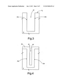 HIGH BREAKDOWN VOLTAGE SEMICONDUCTOR DEVICE WITH AN INSULATED GATE FORMED     IN A TRENCH, AND MANUFACTURING PROCESS THEREOF diagram and image