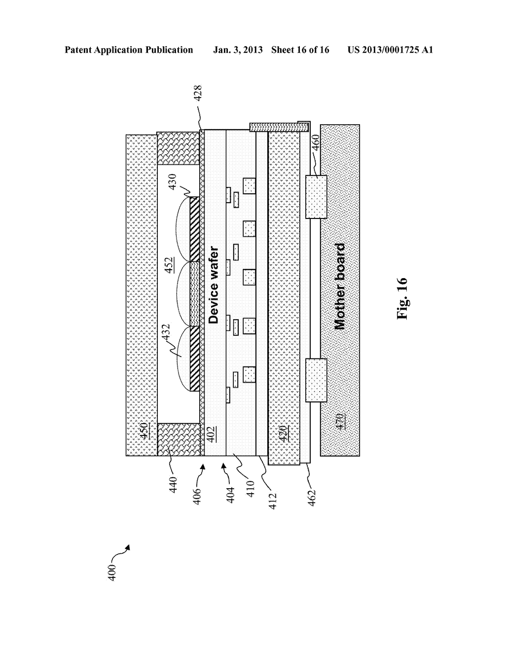 METHOD OF FABRICATING BACKSIDE-ILLUMINATED IMAGE SENSOR - diagram, schematic, and image 17