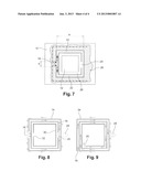 METHOD OF FLIP-CHIP HYBRIDIZATION FOR THE FORMING OF TIGHT CAVITIES AND     SYSTEMS OBTAINED BY SUCH A METHOD diagram and image