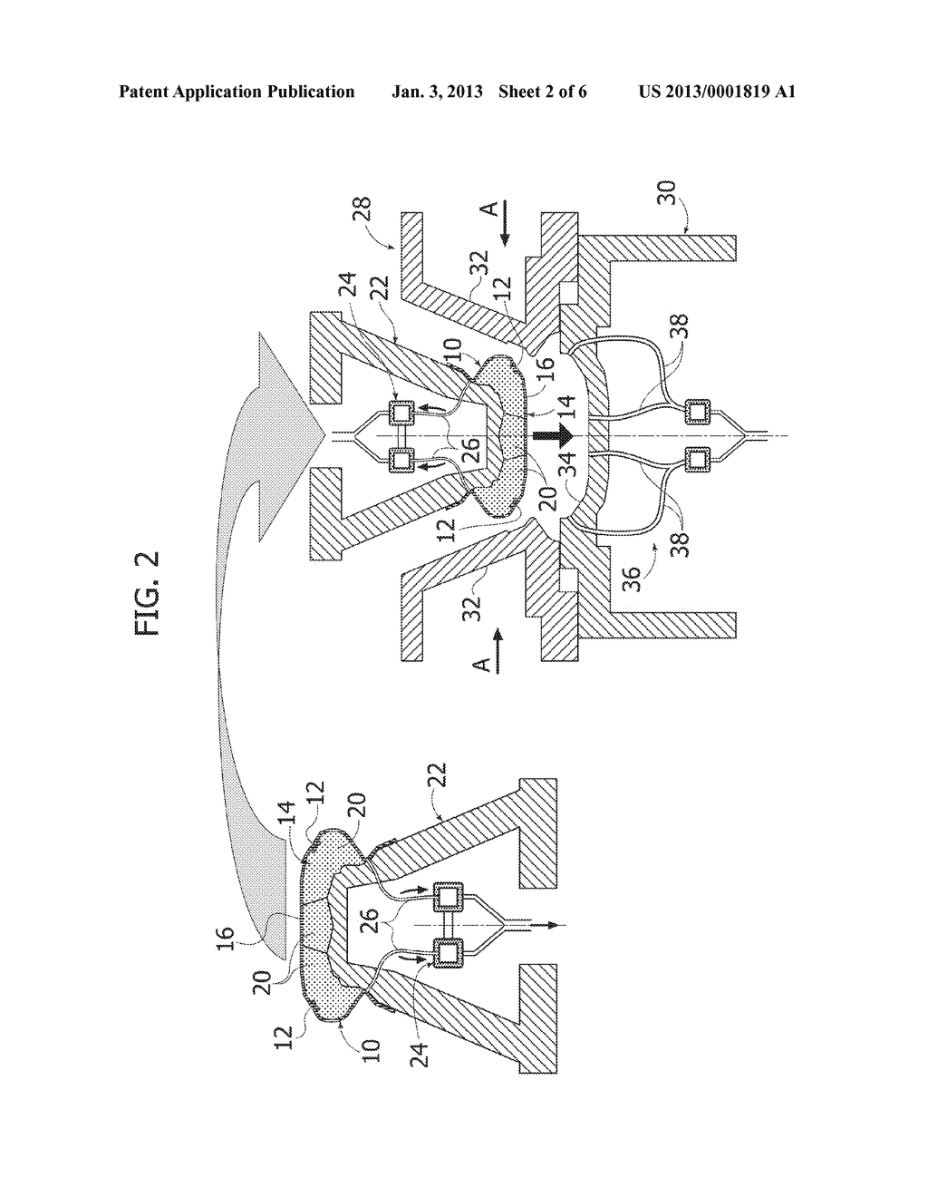 METHOD FOR PRODUCING A FOAMED ARTICLE - diagram, schematic, and image 03