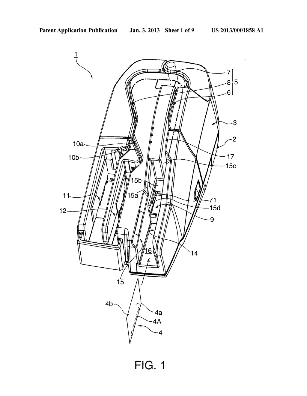 MEDIA SEPARATING AND FEEDING DEVICE AND MEDIA PROCESSING DEVICE - diagram, schematic, and image 02