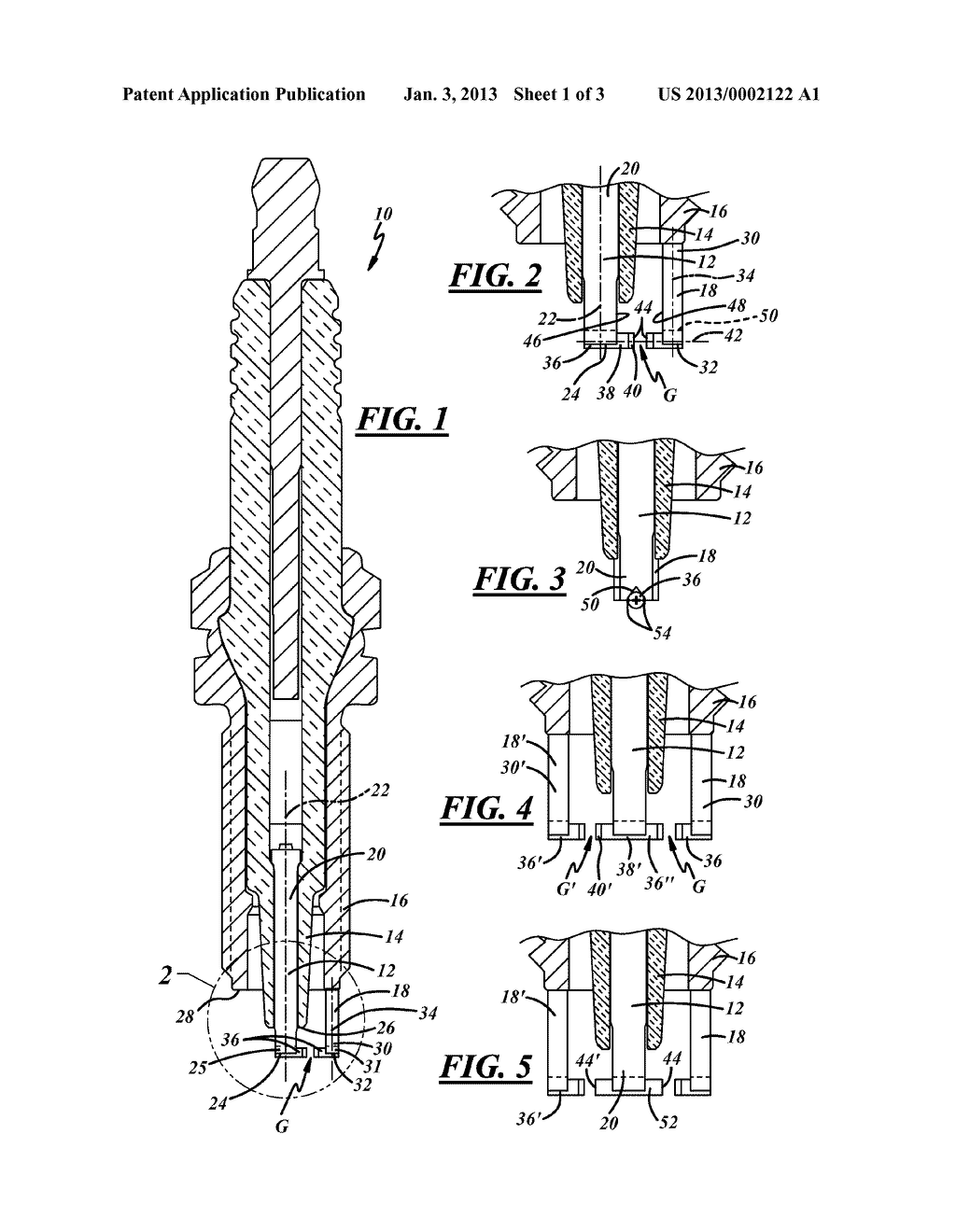 SPARK PLUG ELECTRODE CONFIGURATION - diagram, schematic, and image 02