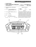 ENGINE ROTATIONAL SPEED DISPLAY DEVICE diagram and image