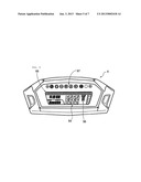 ENGINE ROTATIONAL SPEED DISPLAY DEVICE diagram and image