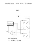 FOLDED REFERENCE VOLTAGE FLASH ADC AND METHOD THEREOF diagram and image