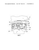 MOBILE WIRELESS COMMUNICATIONS DEVICE WITH REDUCED INTERFERING RF ENERGY     INTO RF METAL SHIELD SECURED ON CIRCUIT BOARD diagram and image