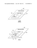 MOBILE WIRELESS COMMUNICATIONS DEVICE WITH REDUCED INTERFERING RF ENERGY     INTO RF METAL SHIELD SECURED ON CIRCUIT BOARD diagram and image