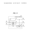 DISPLAY AND DISPLAY CONTROL CIRCUIT diagram and image